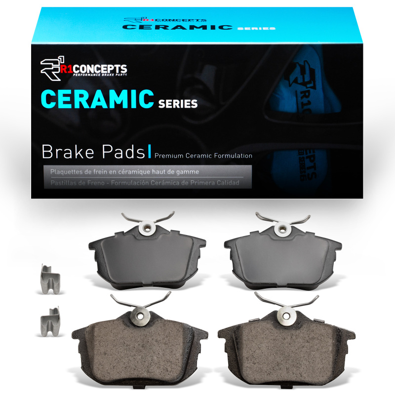 Volvo S40 Brake Pads - Rear - R1 Concepts - Ceramic - `00-`07